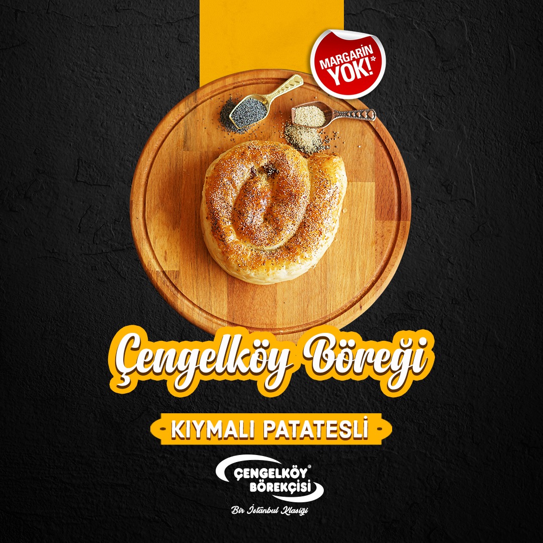 Kıymalı Patatesli Çengelköy Böreği